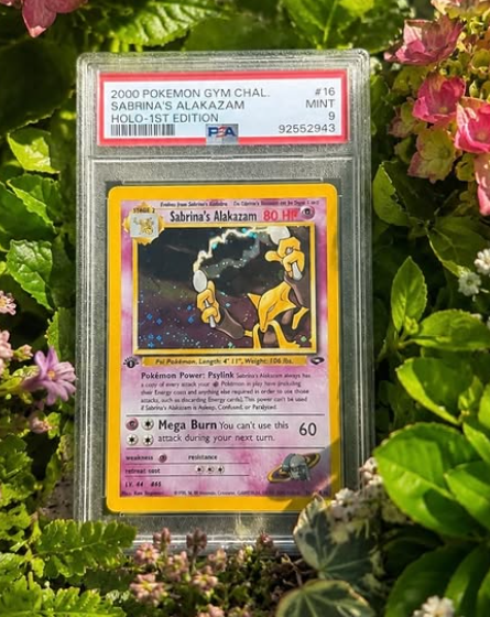 Sabrina's Alakazam PSA 9