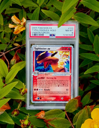 Typhlosion ex PSA 8
